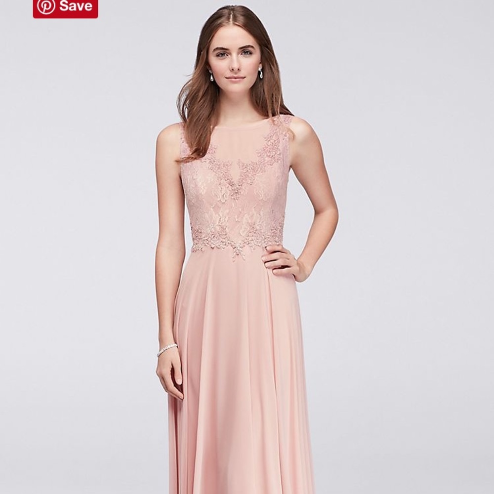 NWT David’s Bridal Bridesmaid Dress Never Altered
